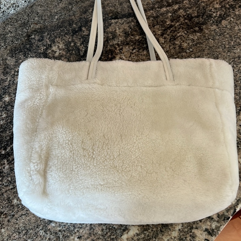 Miu Miu Wool Fur Seqiun Logo Bag - Picture 11 of 16